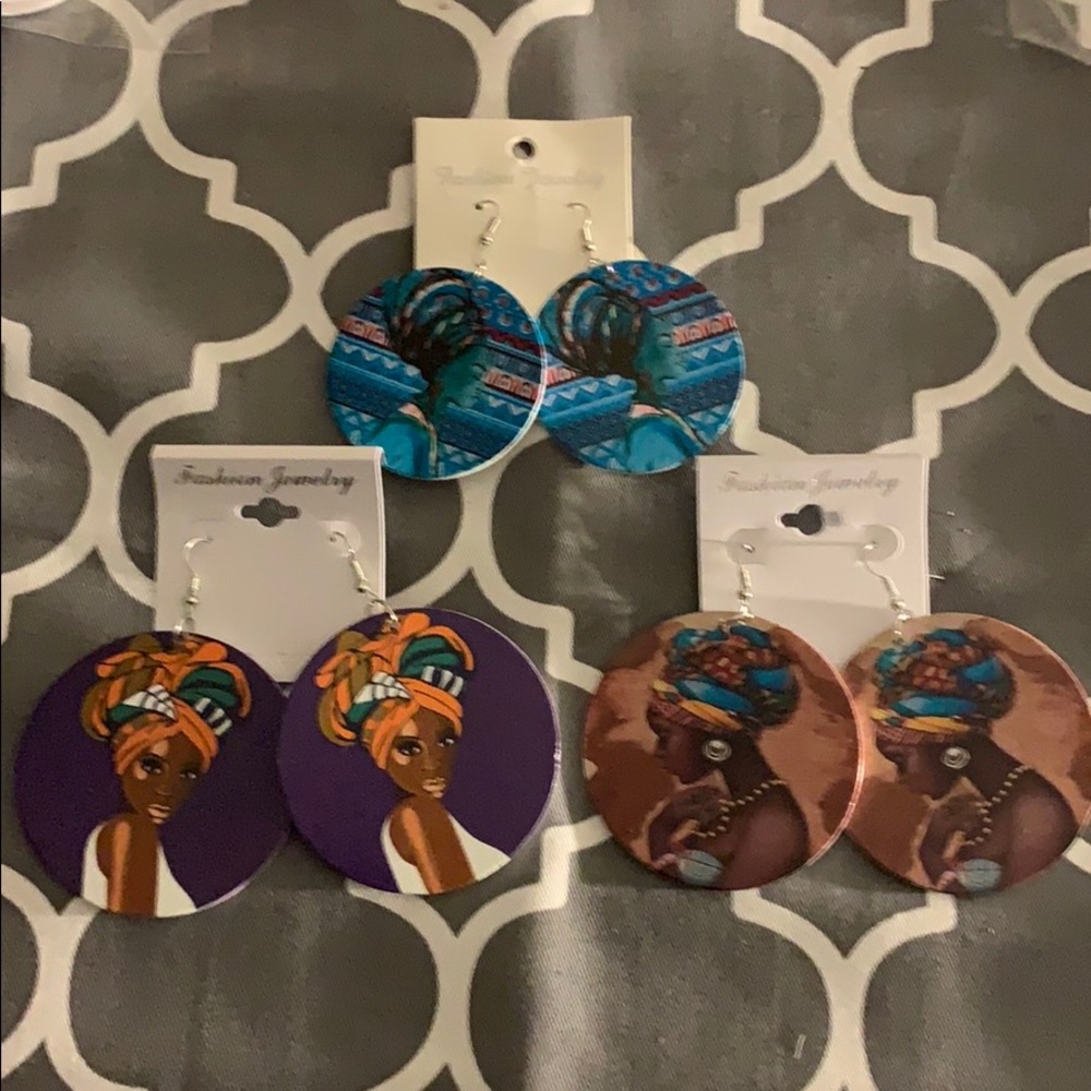Wood Earrings